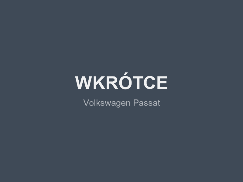 Volkswagen Passat — Sedan / kombi business